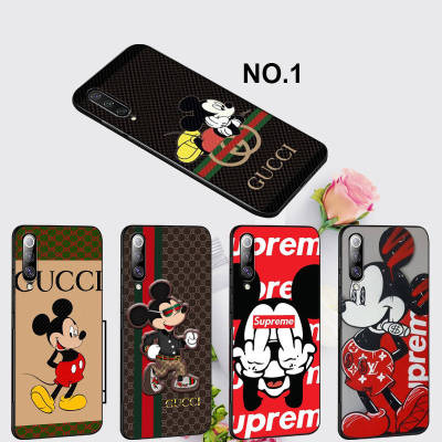 Casing หรับ Xiaomi Redmi 10C 10X 10 9C NFC 9T 9A 9 Prime 8A 8 7A 7 6 6A 5 Plus 5A Pro 87LU Mickey Minnie Mouse Pattern Phone เคสโทรศัพท์