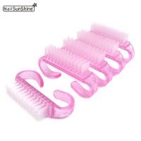 10pcs/lot Nail Brush Art Tools Pink Dust Powder Clean Professional Acrylic Nail Brushes Manicure Pedicure Nails Accessories Tool