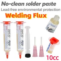 hk❀■  10cc Solder Flux Amtech No-Clean Soldering Paste Extruder for BGA SMD PGA PCB Welding Repair Tools