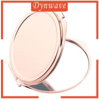 【BEIBEI】 [DynwaveMY] Portable Pocket Mirror Travel Handheld Double-sided Mini Mirror New Golden