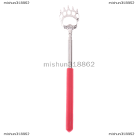 mishun318862 ด้ามจับยืดหดได้กรงเล็บหมีนุ่มเครื่องมือนวดหลังที่เกาลดอาการคัน