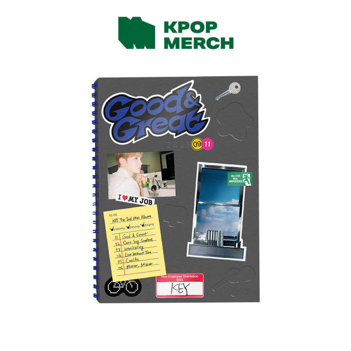 SHINee Key - 2nd Mini Album [ Good & Great ] Work Report Ver. | Lazada