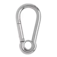 Flameer Heavy Duty Stainless Steel Carabiners Clip Hooks for Hiking Climbing 5/7/8cm