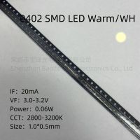 0402 SMD LED Warm white 1.0*0.5mm High brightnessElectrical Circuitry Parts