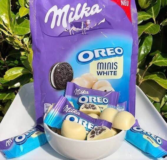 milka-oreo-minis-ช็อคโกแลตเคลือบไส้ครีมโอรีโอ้