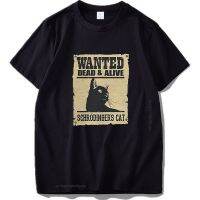 Wanted Dead And Alive Cat T Schrodinger Cat Tshirt Geek Digital Tshirt Tee