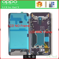 6.42 "Amoled M &amp; Sen ของแท้สำหรับ OPPO FIND X จอ LCD + Digitizer หน้าจอสัมผัสสำหรับ Oppo FindX CPH1871 PAFM00