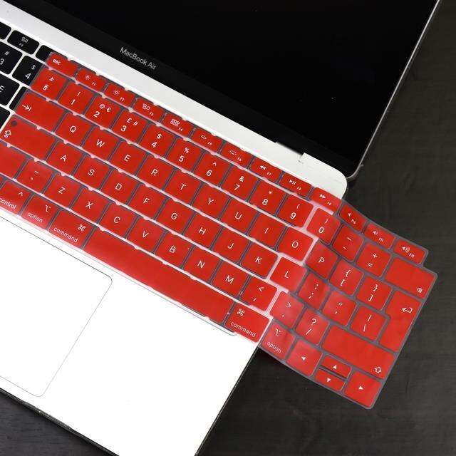 silicone-keyboard-cover-for-macbook-pro-13-2021-2020-2019-m1-air-13-screen-cover-tpu-protector-sticker-film-eu-us-enter