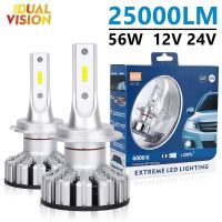 H7 LED Canbus HB3 HB4 25000LM 12V 24V Moto Auto Headlight H1 H8 H11 Bulb Led Car H4 Lights 9005 9006 6000K Turbo Fog Light