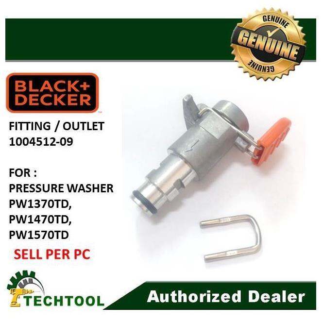 BLACK DECKER Fitting/ Outlet 100451209 for Black Decker Pressure