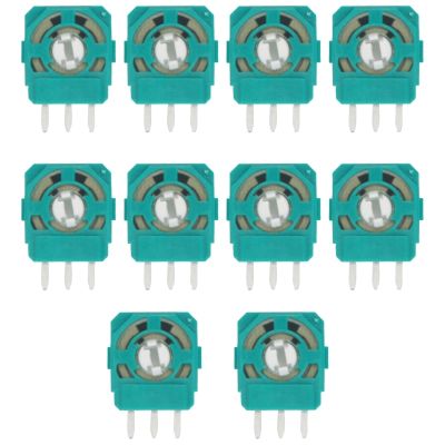 10x 3D Analog Joystick Potentiometer Sensor Module Axis Resistor Compatible with PS5 Controller Micro Switch Replacement