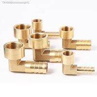 ☄✱ 6mm 8mm 10mm 12mm 14mm 16mm Hose Barb x 1/8 1/4 1/3 1/2 BSP Female Thread Elbow Brass Barbed Pipe Fitting Coupler Connector