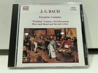 1   CD  MUSIC  ซีดีเพลง     J.S. BACH: Favourite Cantatas    (C11H17)