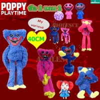 AD【ready stock】40/80/100CM Plush Poppy Playtime Stuffed Doll Soft Throw Pillow Decorations Children Birthday Present Gifts for kids boys girls Halloween Peluche Toys Soft Gift Toys Scary Toy Pendant keychain Slow rebound toy Dance sing dancing pop it