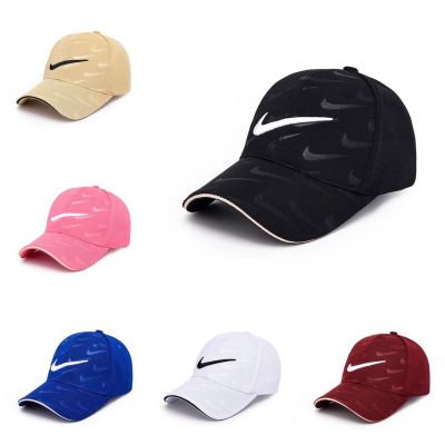 หมวกแก๊ป หมวกแฟชั่น NK 4สี เนื้อผ้าดี งานคุณภาพดี 100%หมวกวินเทจ หมวกแฟชั่น Fashion Vintage Cap พร้อมส่ง
