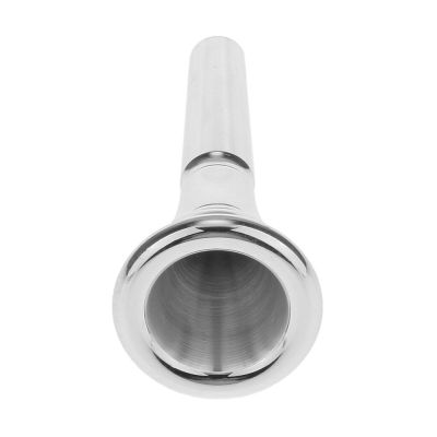：《》{“】= Durable Stylish Professional French Horn Mouthpiece Silver Color Brand New