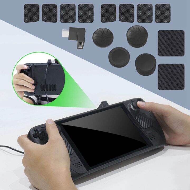 For Steam Deck Protection Set Touchpad Trackpad Sticker+ Back Button