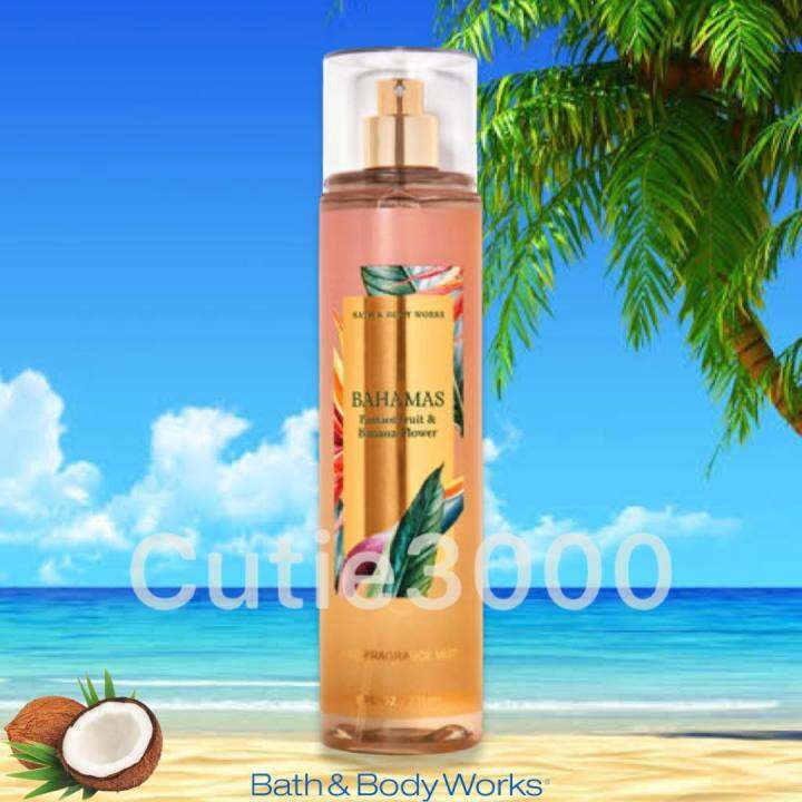 Bahamas Passionfruit And Banana Flower Bath And Body Works Bbw Fine Fragrance Mist 236ml Full 4515