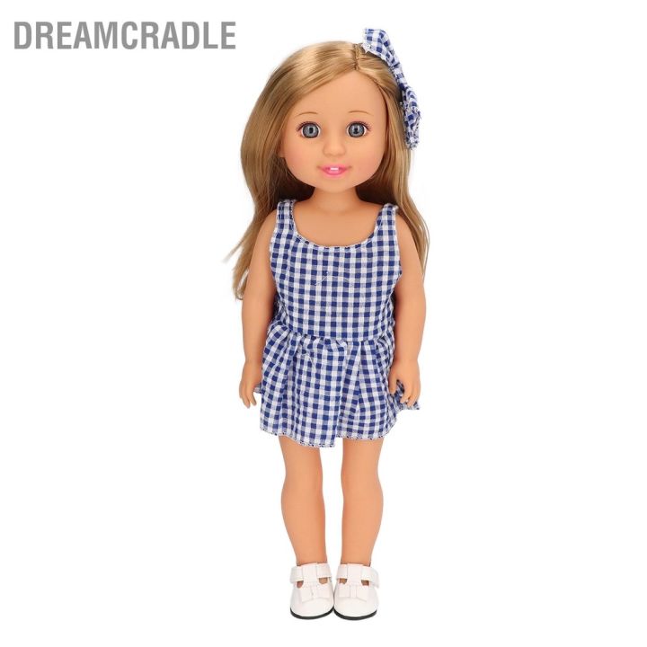 ตุ๊กตาเด็กผู้หญิง-นวัตกรรมใหม่-สูงจําลอง-แขนขยับได้-ตุ๊กตากลิตเตอร์-ของเล่น-พร้อมชุดเดรส-สีฟ้า-แฟชั่นสําหรับเด็ก