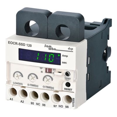 Samwha-Dsp Eocr-Ssd รีเลย์อิเล็กทรอนิกส์ดิจิตอลเกินพิกัดตัวป้องกันมอเตอร์เครื่องวัดพิกัด