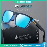 xinhuilinmeimaoyiyou 【พร้อมส่ง】Shimano แว่นตากันแดด Polarized Uv400 สําหรับขี่จักรยาน แว่นโพลาไรซ์ เดินป่า ตกปลา ตั้งแคมป์