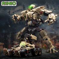 RIHIO Free Block Toys 1:60 M003 Insect Mecha Cutting Machine Model Kit Fan Statue Holiday Gift