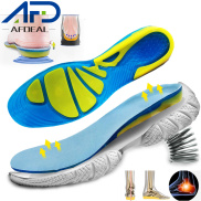 Silicon Gel Insoles Shock Absorption Soft Breathable Sport Insole Foot Care