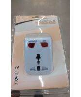 SuperSales - X1 ชิ้น - ปลั๊กแปลงทั่วโลก ระดับพรีเมี่ยม UTA-998 USB ขาเสียบในตัว UTA-998USB ขาว ส่งไว อย่ารอช้า -[ร้าน Hopngern shop  จำหน่าย ไฟเส้น LED ราคาถูก ]