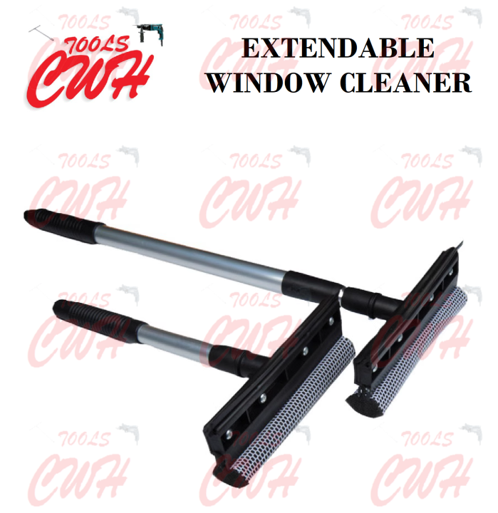 Extendable Telescopic Lance Car Mirror Window Windshield Glass Cleaner