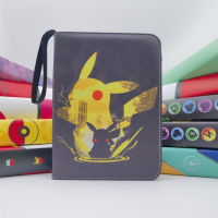 Pokemon Binder อัลบั้มผู้ถือบัตรสะสมเกม Battle Card รายการด้านบนโฟลเดอร์การ์ด Organizer ของเล่นเด็กวันเกิด Gift