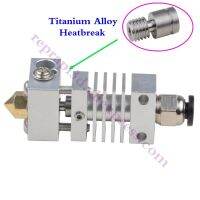 【LZ】❉  Micro Swiss Cloned Hotend Kit Flexível Titânio Heat Break Térmica F/ Creality CR-10 Impressora 3D todo o metal 300C