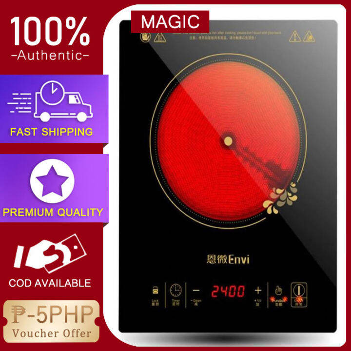 Induction Cooker Electric Stove Touch Screen Ultra Thin Cooker