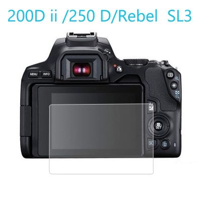 Tempered Glass Screen Protector for Canon EOS 200D Mark ii MK2/ 250D/Rebel SL3/ Kiss X10 Camera Cover Protective Film Protection Health Accessories