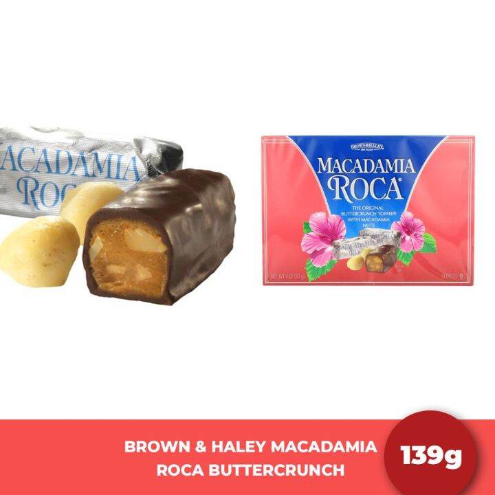Brown Haley Macadamia Roca Chocolate Gift Box 139g♢ Lazada PH