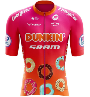 SRAM เสื้อปั่นจักรยานทีม Dunkin Co-Branded