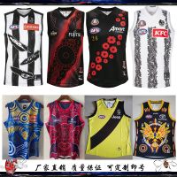 22/23 Top quality AFL Mr Deep native 2022 magpie ravens Richmond sleeveless vest RugbyJersey football clothes