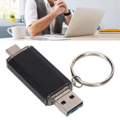 ทรัมไดร์ฟเก็บข้อมูลติด USB3.0ชนิด C USB ไมโคร USB 3 In 1แฟลชไดรฟ์ USB สำหรับพีซี