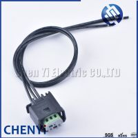 ;[-./ 3 Pin Way PDC Parking Sensor Connector 2-967642-1 1J0 972 483 A 8E0971934 Car Waterproof Connector Cable Plug