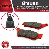 NEXZTER ผ้าเบรคหน้า/หลัง BMW / ROYAL ENFIELD / DUCATI / หลายรุ่น เบอร์ 5455AA สำหรับรถมอเตอร์ไซค์ NX0017