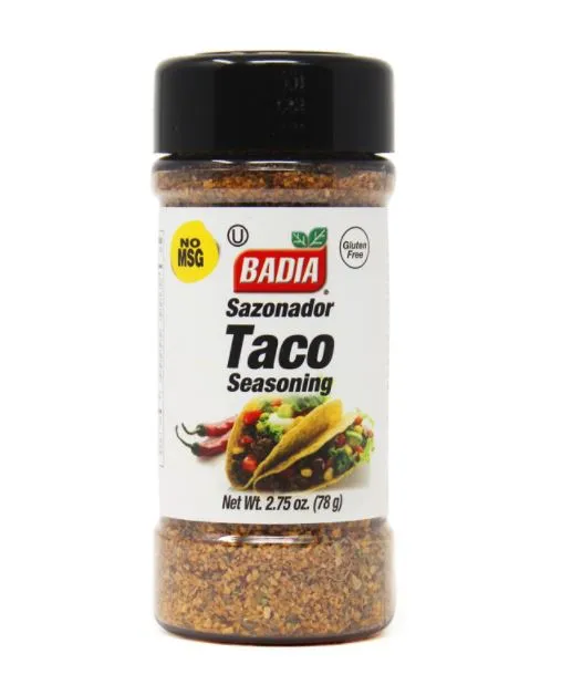 Badia Taco Seasoning 78g Lazada PH