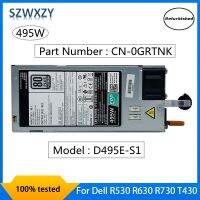 SZWXZY รีเฟอร์บิชสำหรับ Dell R530 R630 T430 R730เพาเวอร์ซัพพลายเซิร์ฟเวอร์495W 0GRTNK 0CMPGN GRTNK CMPGN CN-0GRTNK 100% การทดสอบ