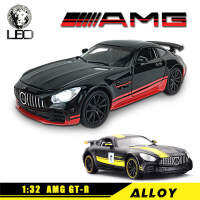 LEO 1:32 Mercedes GTR รถสปอร์ตซุปเปอร์โมเดลรถเหล็กอัลลอย  ของเล่น โมเดล ของเล่นเด็กชาย ของเล่นเด็กโต ของเล่นเด็ก ถูกที่สุด