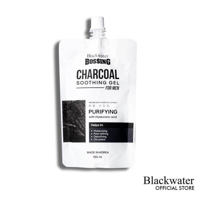Blackwater Bossing Charcoal Soothing Gel Lazada PH