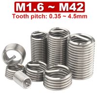 【HOT】◐◄ Thread Insert 304 Screw Sleeve Wire Repair Coiled Helical M1.6M2M3M4M5M6 M24