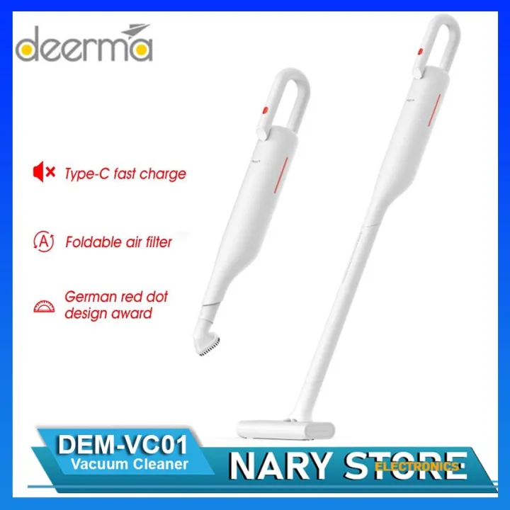 Deerma VC01 Cordless Vacuum Cleaner Handheld Vacuum 8500Pa Auto