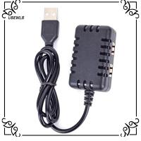 UBEWLB เครื่องชาร์จ USB แบตเตอรี่เครื่องบิน XH-3P 7.4V สายชาร์จรถ RC ที่ชาร์จแบตเตอรี่