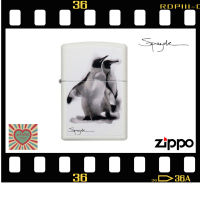 Zippo Steven Spazuk, Emperor Penguins, 100% ZIPPO Original from USA, new and unfired. Year 2021