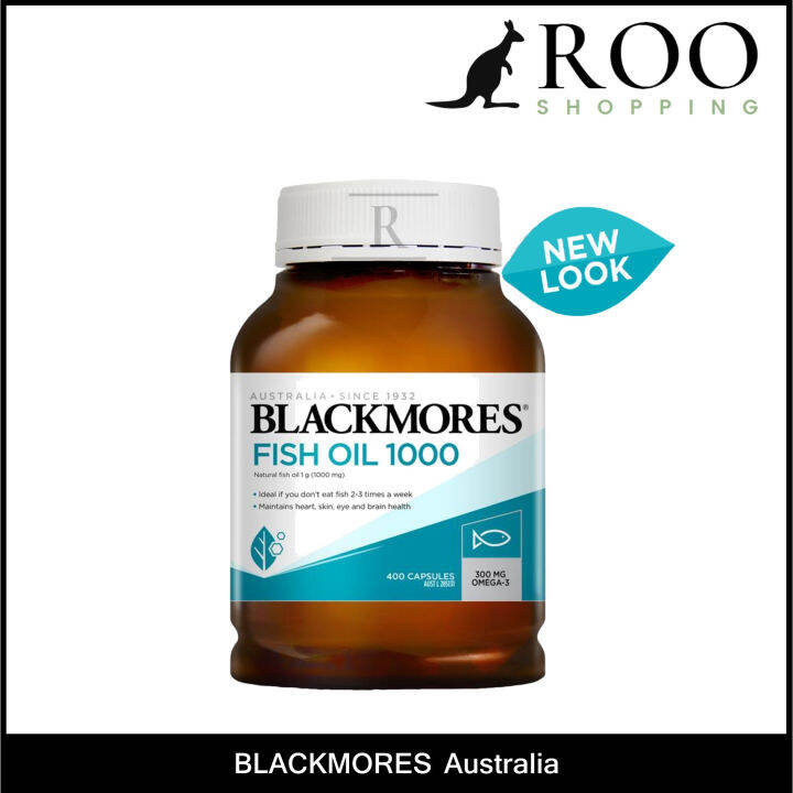 blackmores fish oil 1000mg 400 capsules