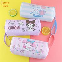 Jomoo กระเป๋ากล่องใส่ดินสอน่ารักมาใหม่ล่าสุดลายการ์ตูน Sanrio ชั้นเดียว PU,กระเป๋าใส่ดินสอกระเป๋าเครื่องเขียนสำหรับนักเรียนกระเป๋าดินสอที่เก็บของจุของได้เยอะอุปกรณ์สำหรับเด็กนักเรียนนักเรียน