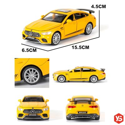 1:32 Scale Benz AMG GT63S รถของเล่นเหล็กผสม